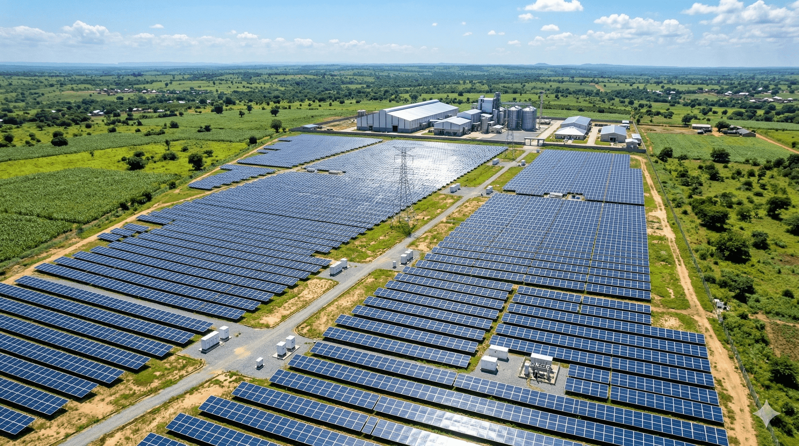 Powered by Africa's sun.